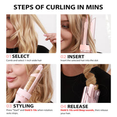 Zavarea auto curler beginner-friendly in action.