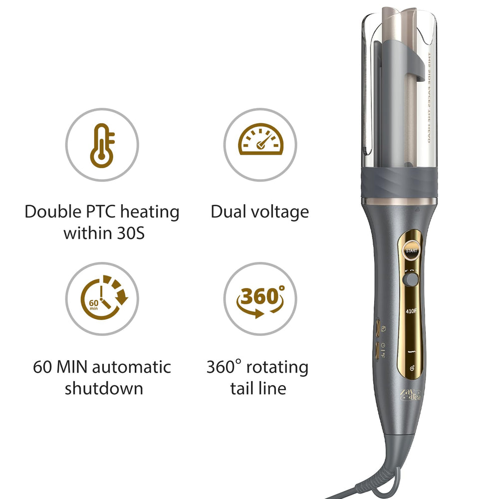 Zavarea extra-long 3.2 inch barrel styling shoulder-length to waist hair