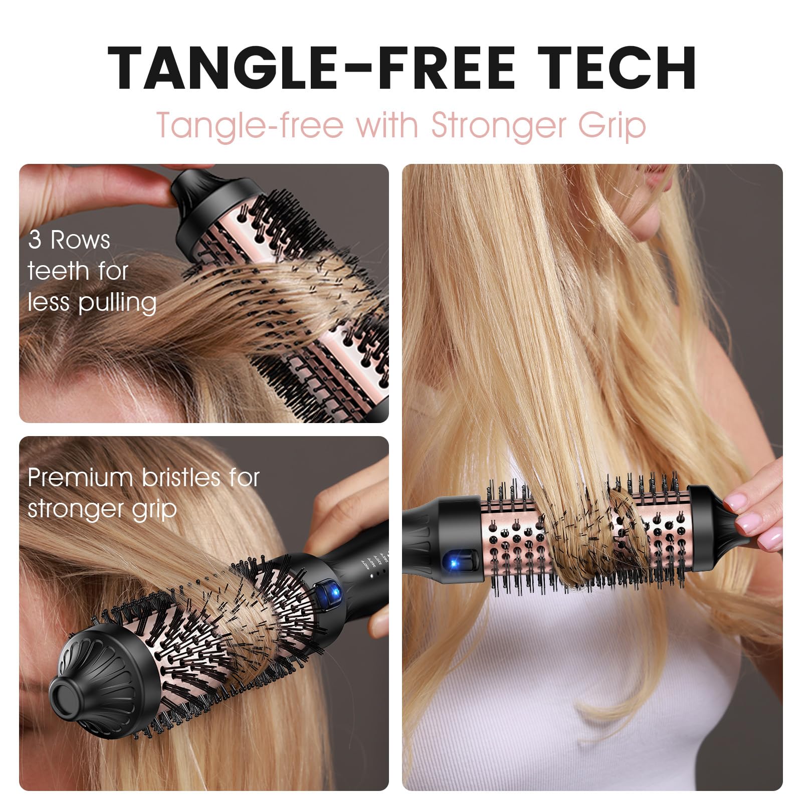 Zavarea Thermal Brush auto shut-off for safe, worry-free use.