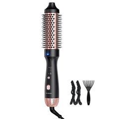 Zavarea Thermal Brush handle grip for comfortable, precise styling.