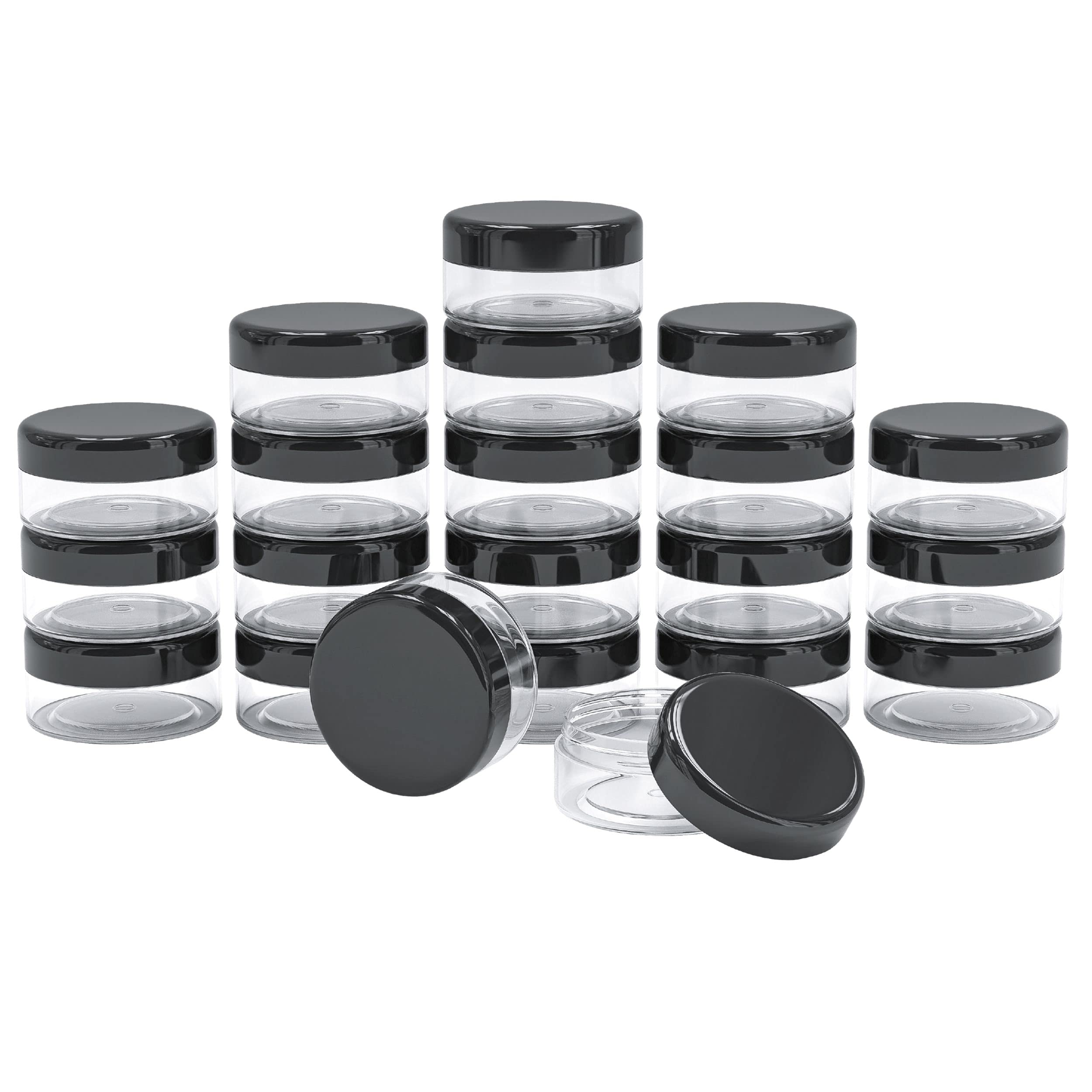 ZAVBE clear mini jars help you view contents at a glance.