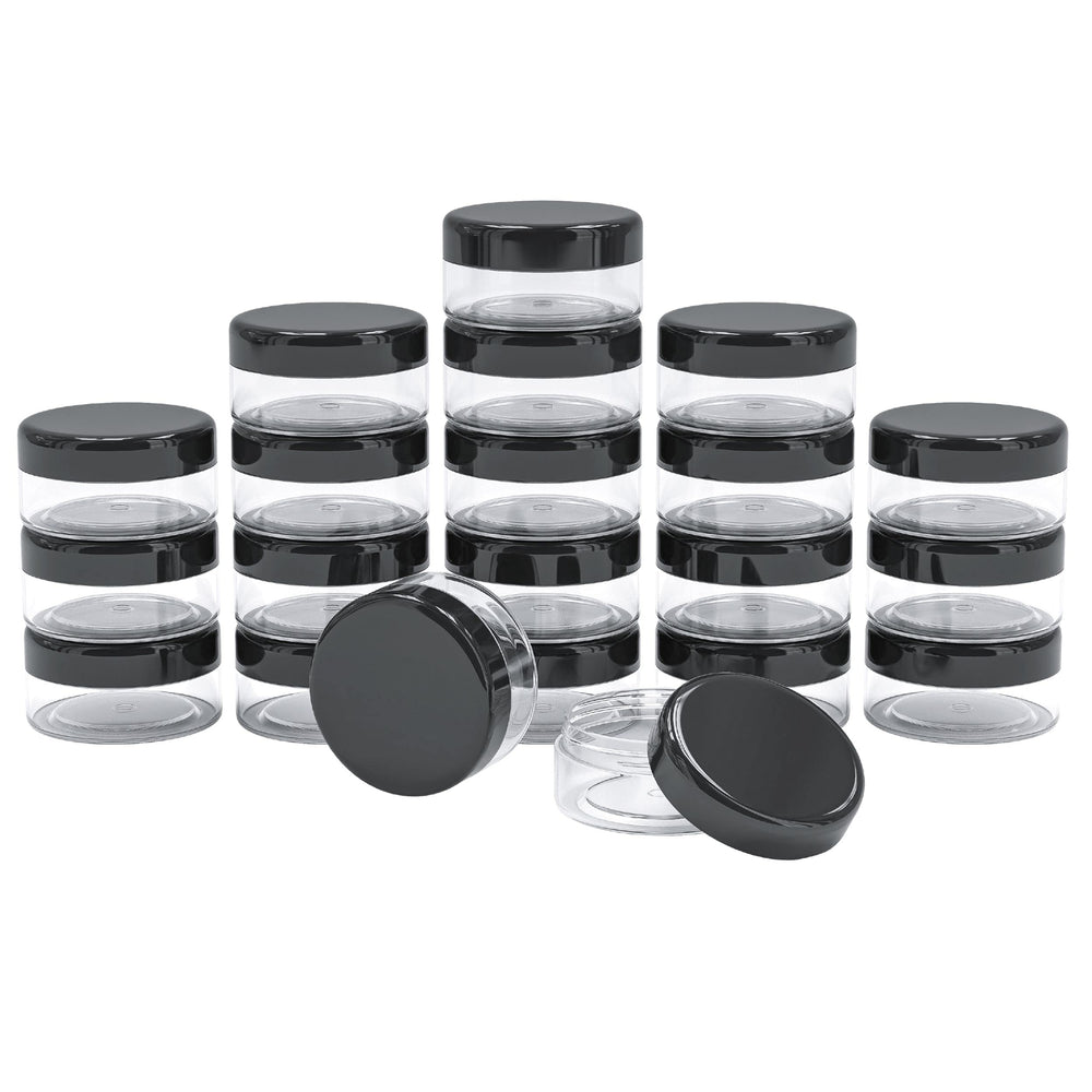 ZAVBE clear mini jars help you view contents at a glance.