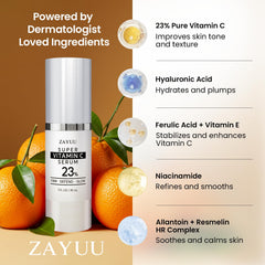 ZAYUU hyaluronic acid hydration image—plumping effect for a smoother, supple look.