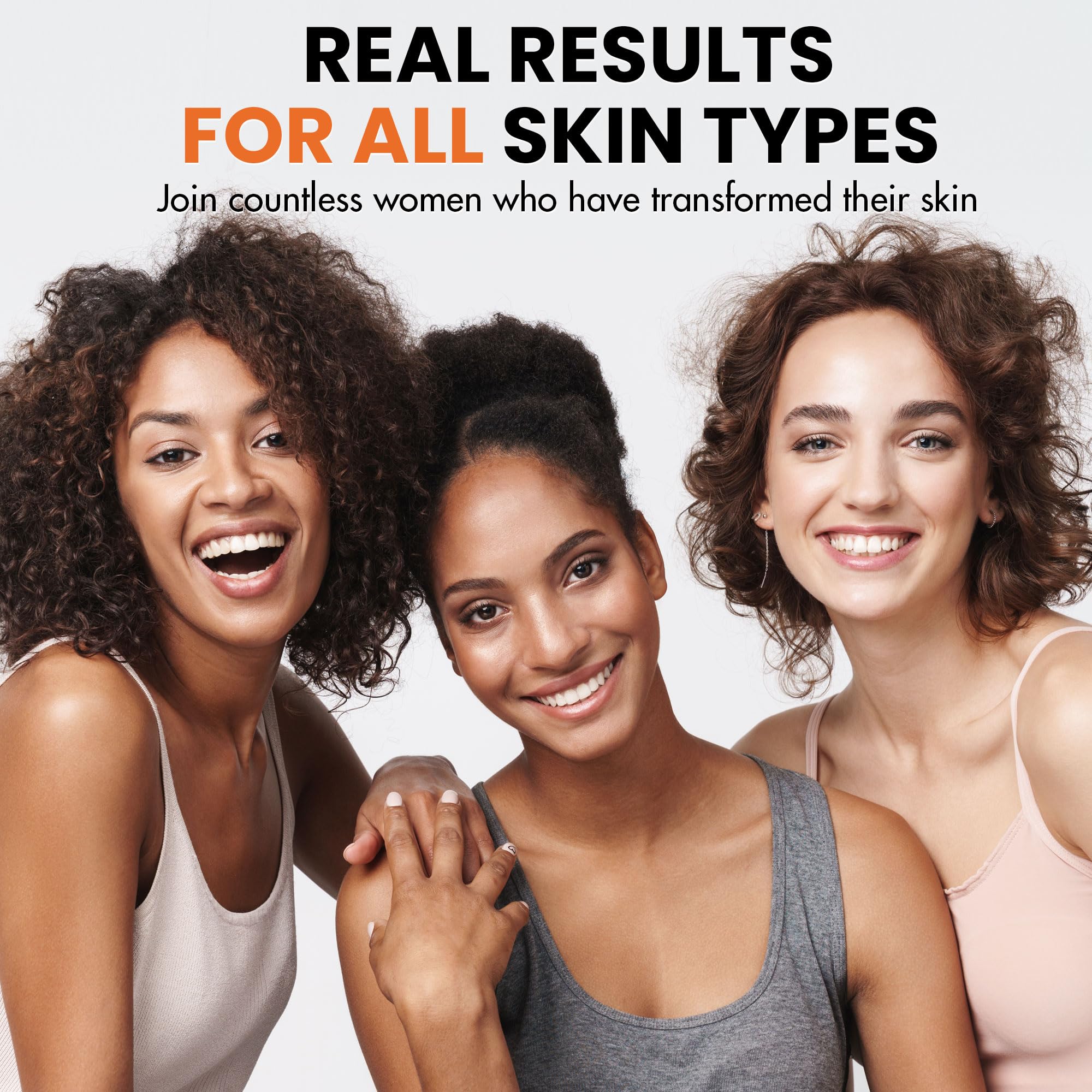 ZAYUU Serum swatch on skin showing quick absorption