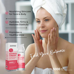 ZAYUU Wild Yam ingredient graphic emphasizes hydration and balanced skin feel.
