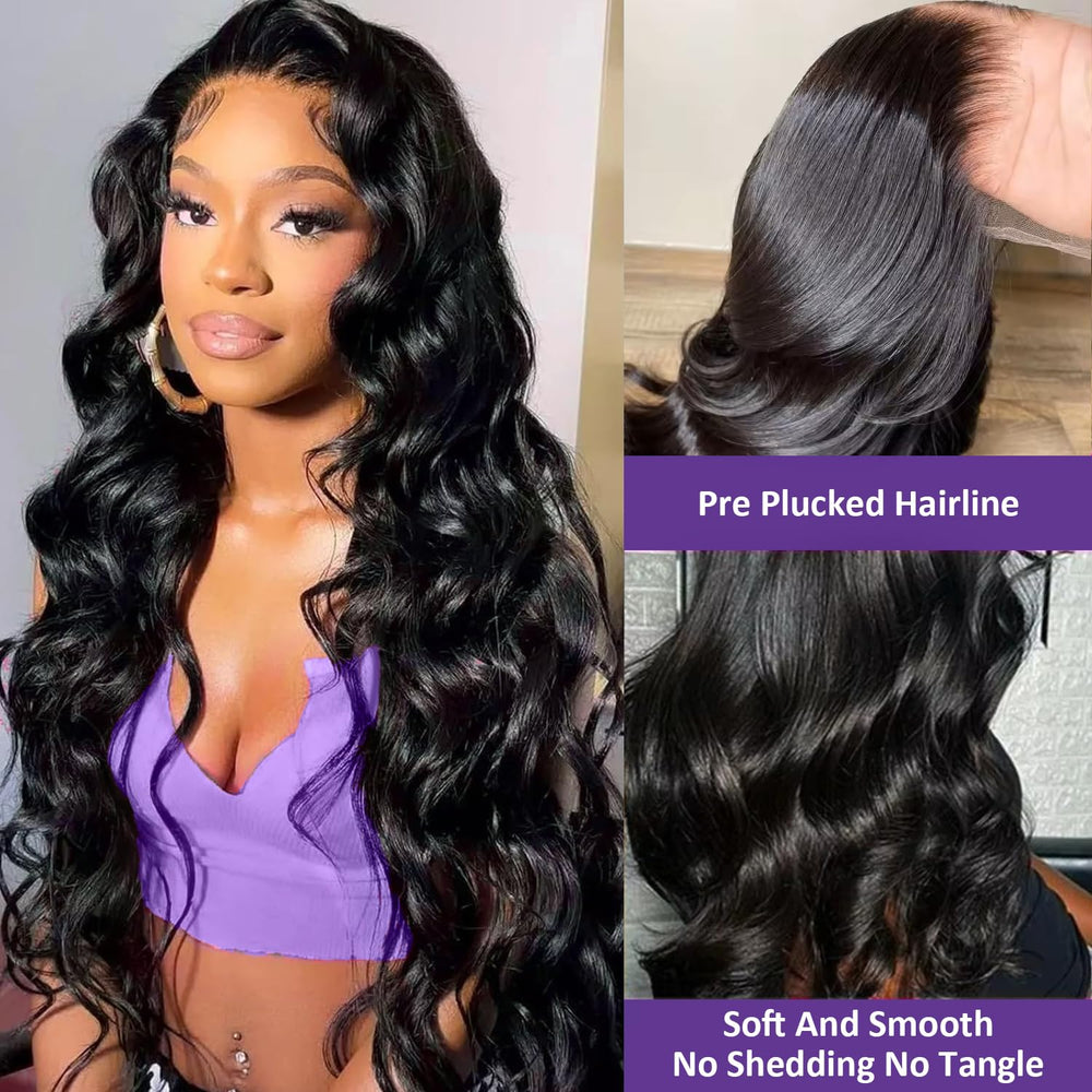 Zazumi HD transparent lace front blends seamlessly for everyday wear.
