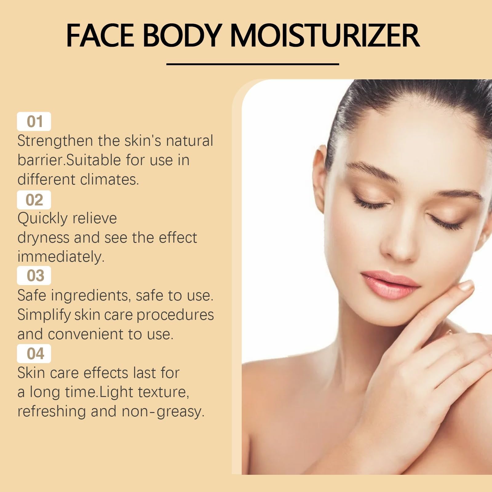 zdiwond face application close-up demonstrates gentle massage for facial hydration