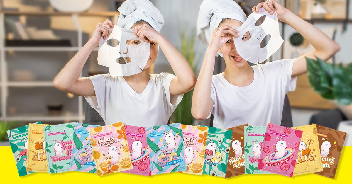 ZealSea Pure cotton sheet mask adheres comfortably