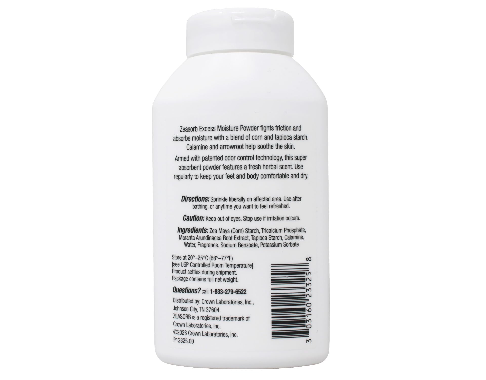 Zeasorb Excess Moisture in a bathroom scene for daily dryness and use.
