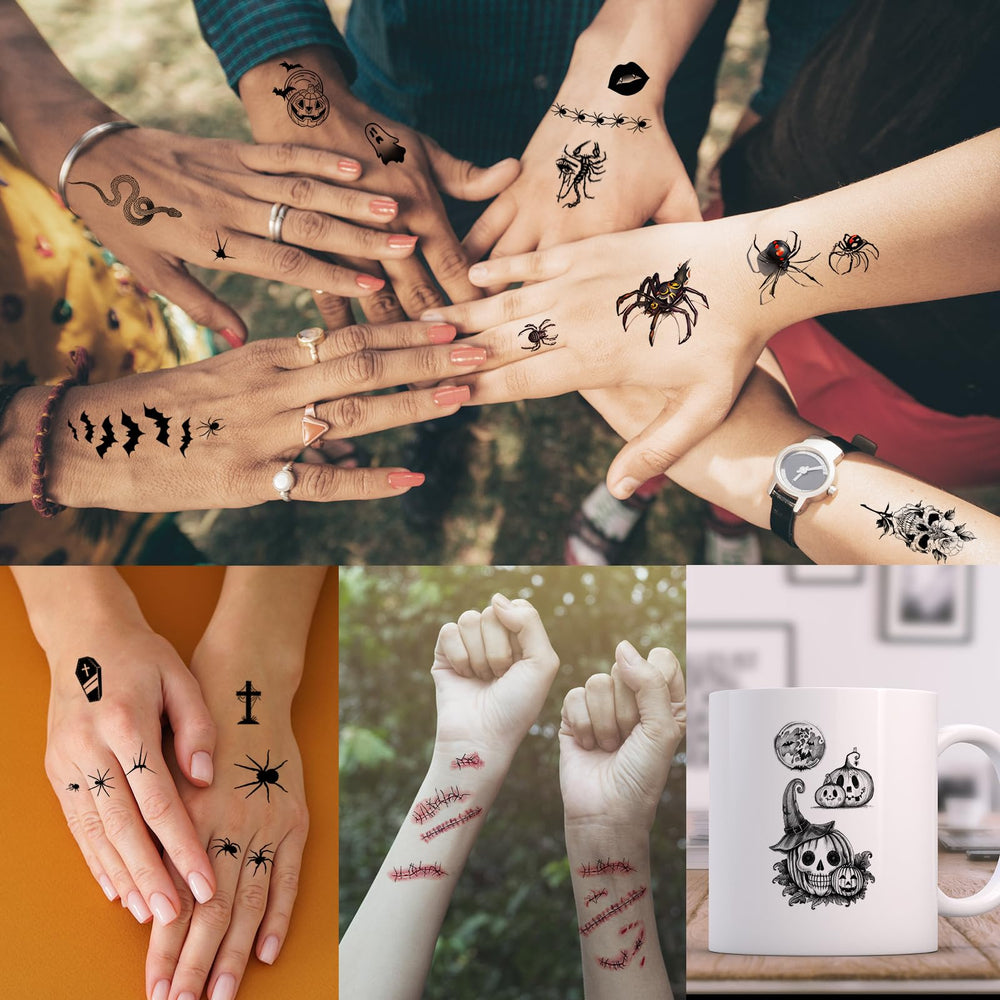 Zeecdatoo easy-application tattoos simplify mess-free quick decoration.