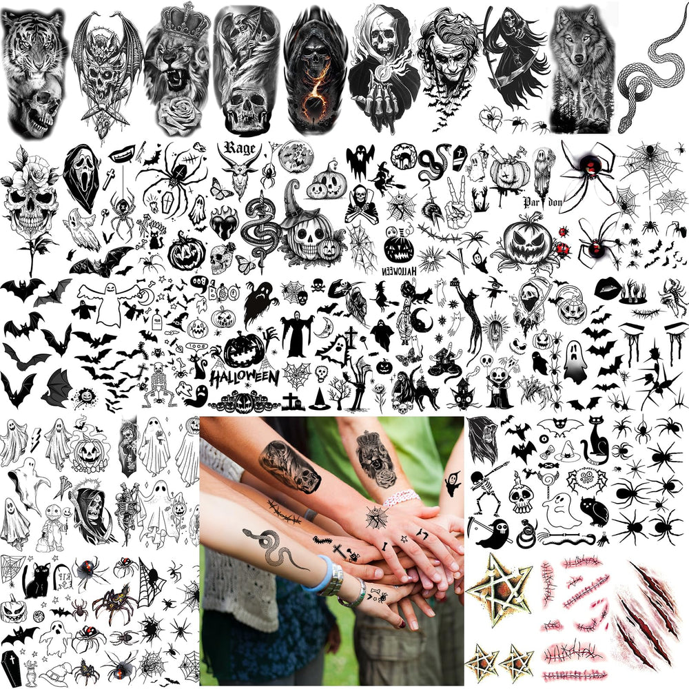 Zeecdatoo waterproof tattoos stay put through parties and activities.