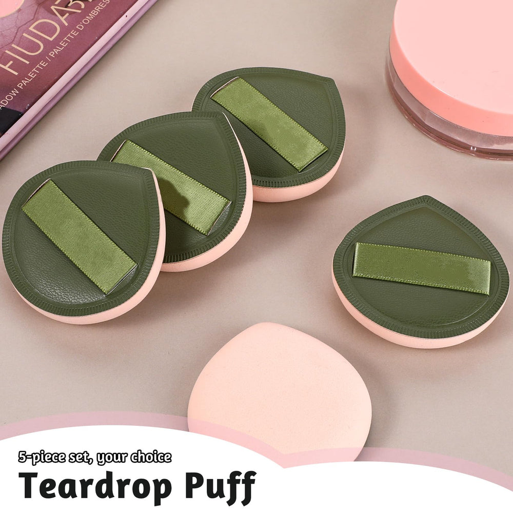 ZEYIYER 13mm widened ribbon puff - easier grip for steady makeup