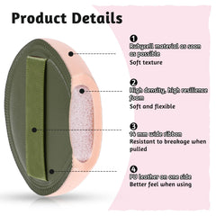 ZEYIYER water-drop design puff - reaches corners for natural, even coverage