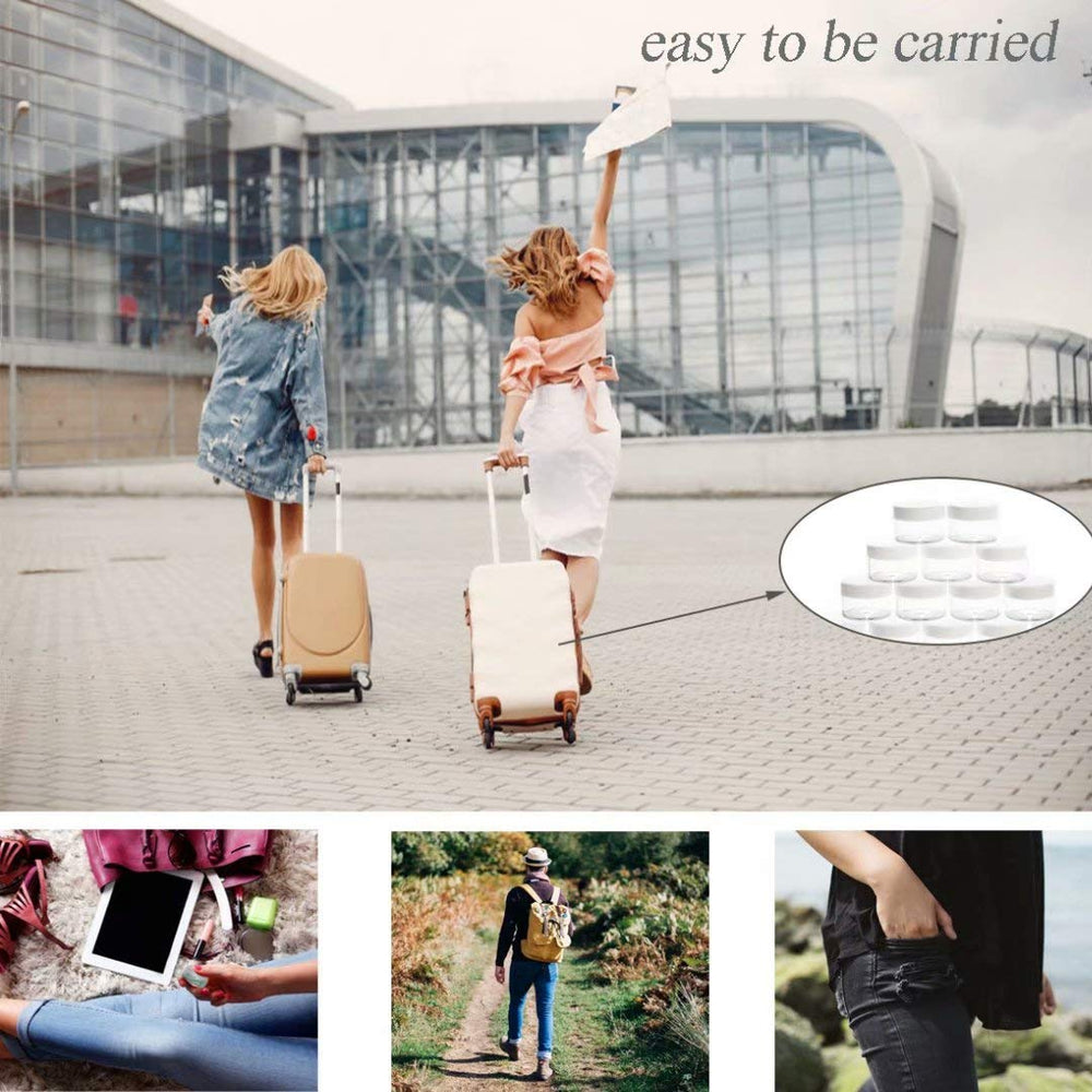 ZEJIA pocket-size cosmetic storage fits purses and travel kits