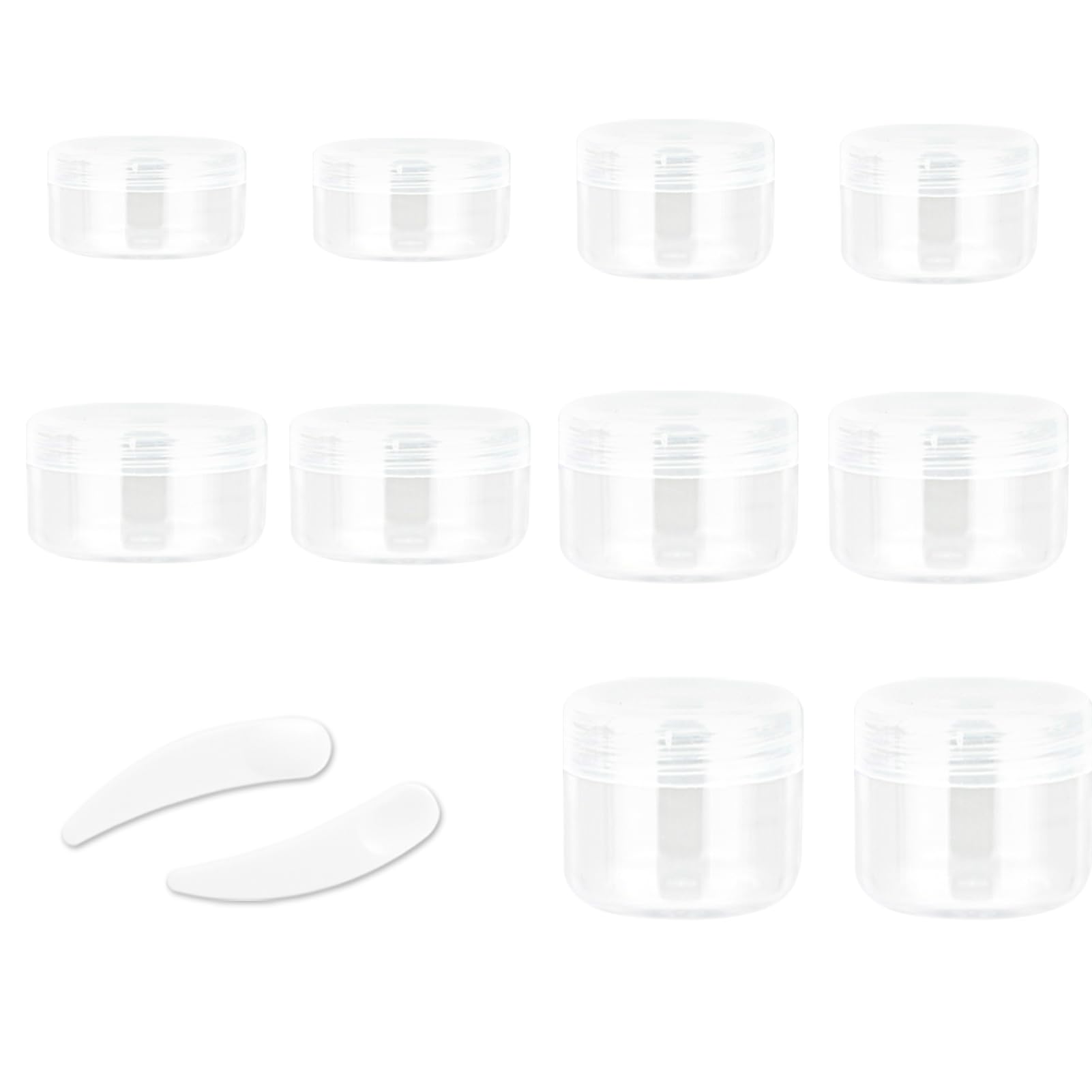 ZEJIA travel containers with screw lids show leak-proof storage.