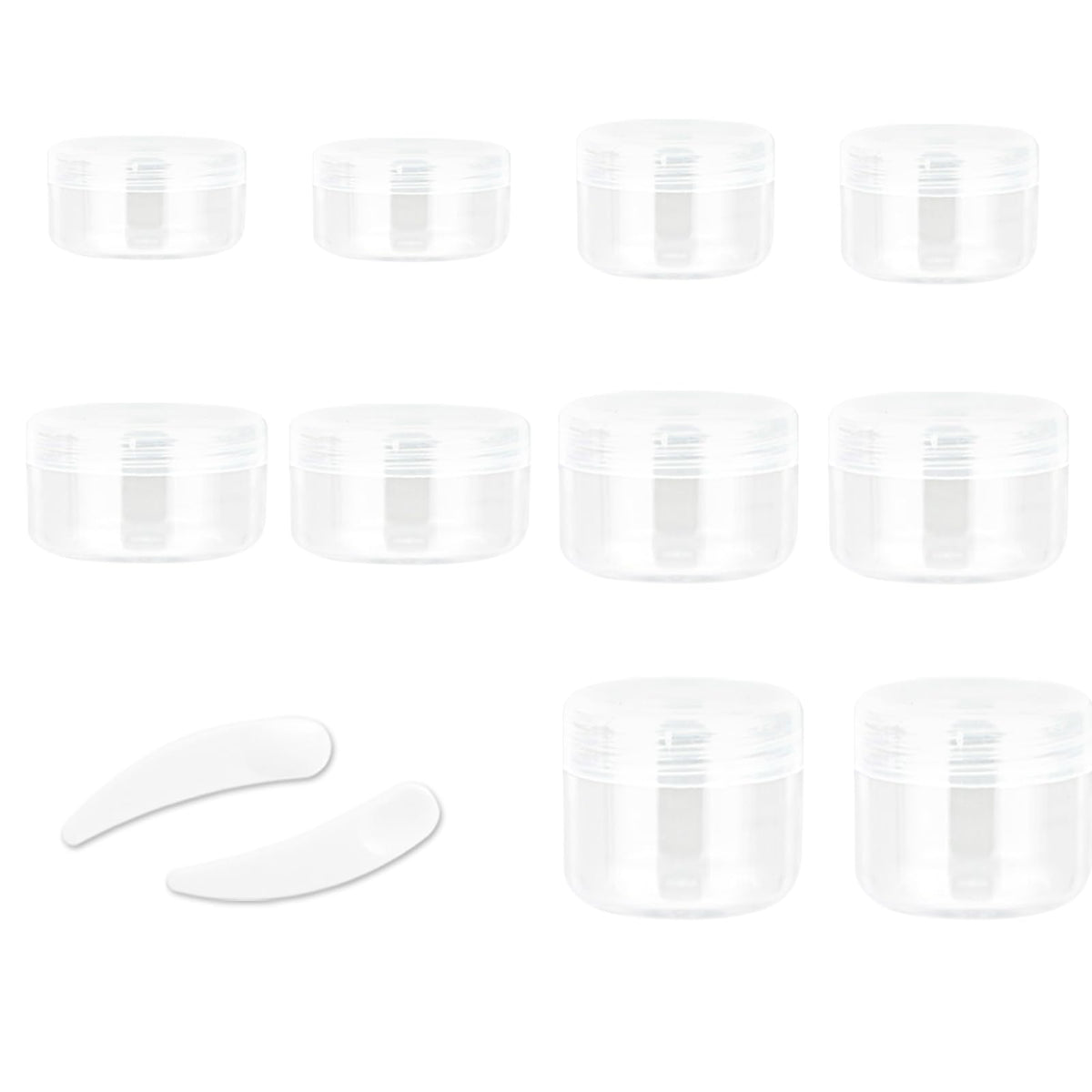 ZEJIA travel containers with screw lids show leak-proof storage.