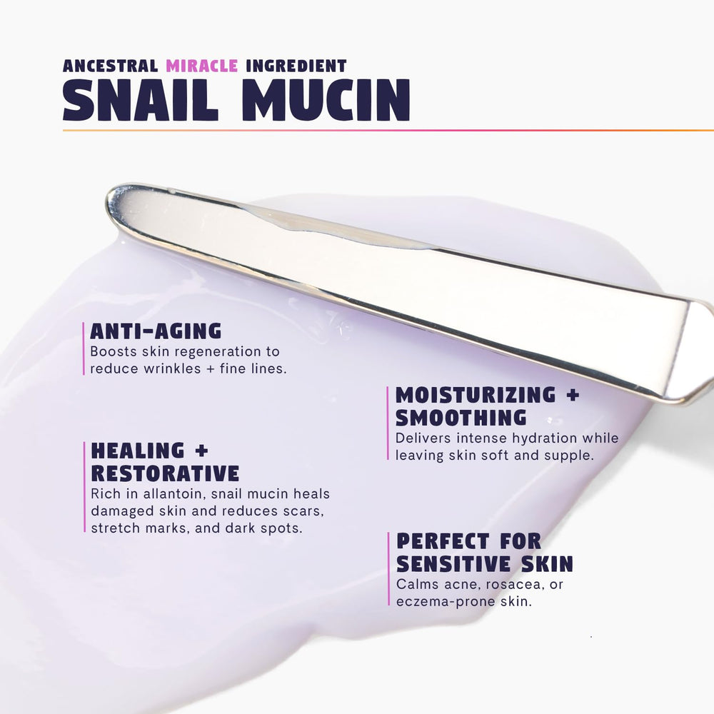 Zen Dew Moon Milk snail mucin moisturizer bottle pour for rapid hydration.