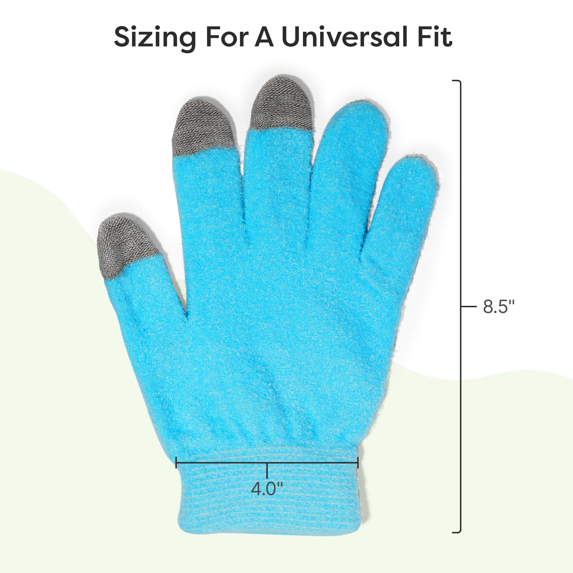 ZenToes Moisturizing Gloves packaging gift-ready for stocking stuffers.