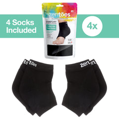 ZenToes Moisturizing Socks open-toe design provides comfortable sleep while hydrating feet.