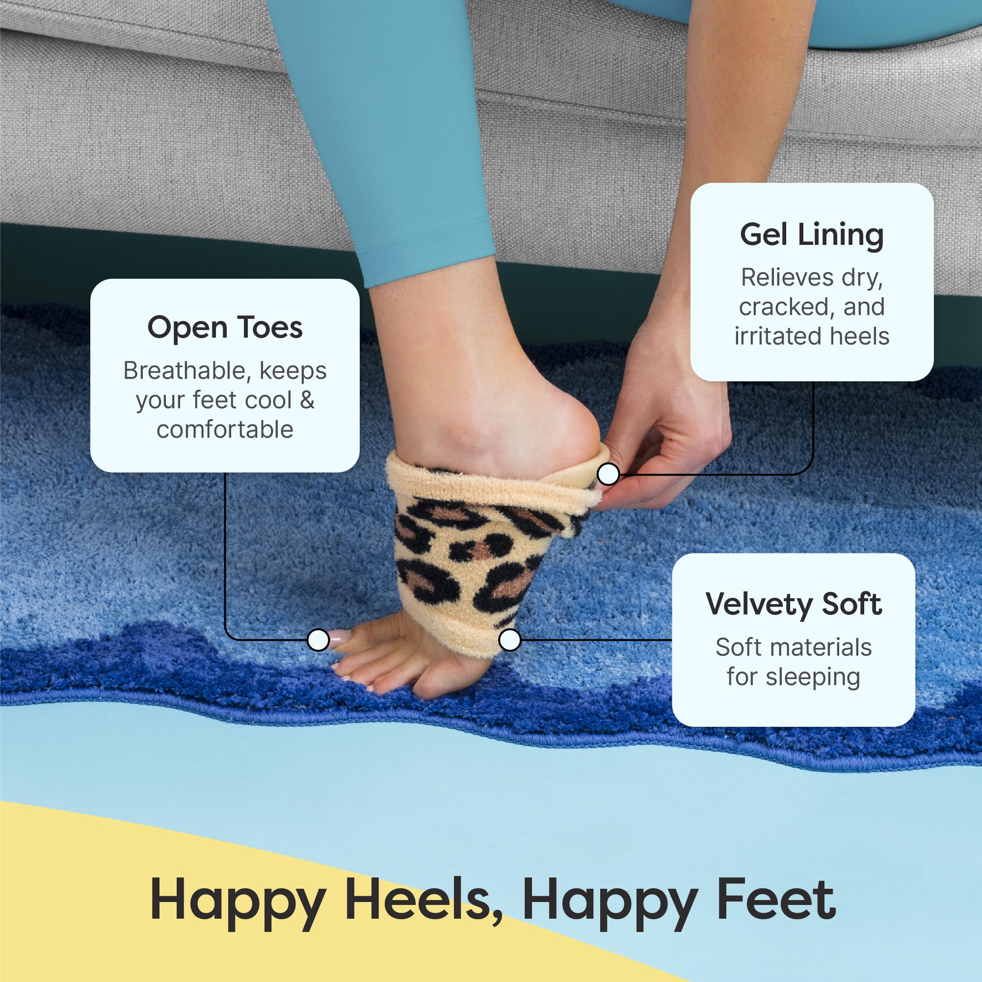 ZenToes Wide-width moisturizing socks offer extra room and comfort.