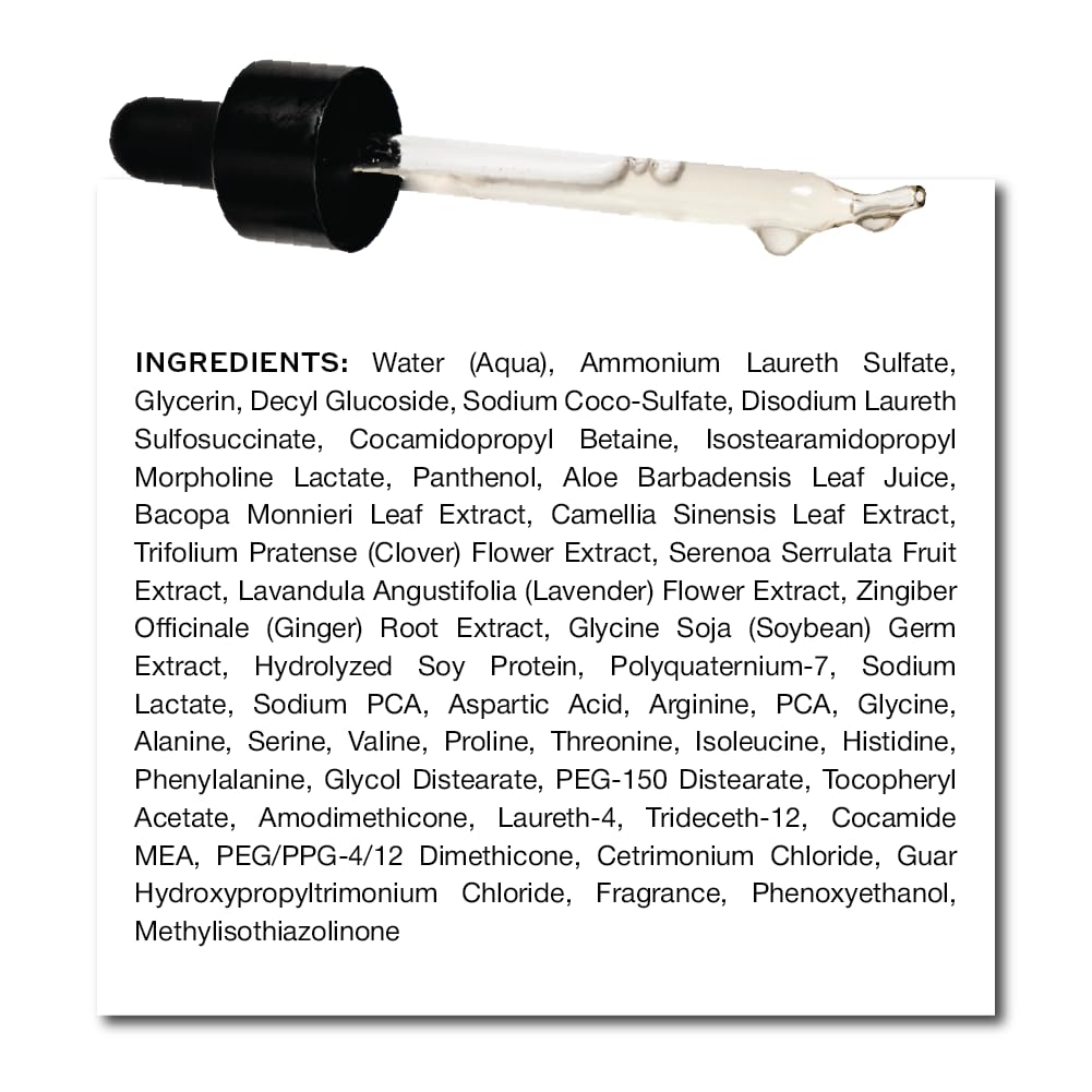 Zenagen densifying hair serum vegan ingredients support hair nourishment