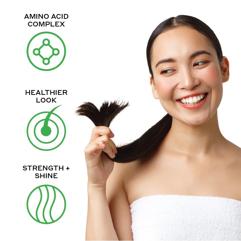 Zenagen Evolve Shampoo luxurious lather for all hair types.