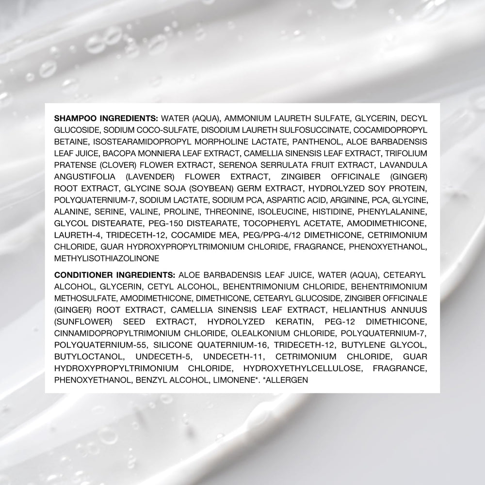 Zenagen Revolve travel conditioner bottle highlights vegan plant-based care for fragile hair.