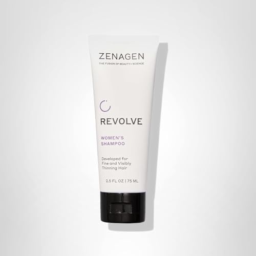Zenagen Revolve 5-minute treatment concept illustrated by sleek bottle and timer.