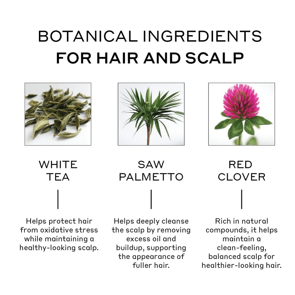 Zenagen suero densificante, ingredientes a base de plantas, cuidado suave para todo cabello.