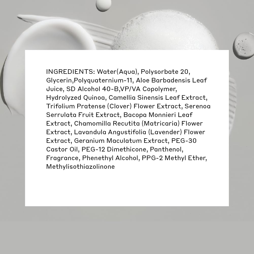 Zenagen Volume Foam on wet hair ready to style and boost fullness.