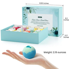 ZenBombs bath bomb lavender—profound relaxation and soothing aroma.