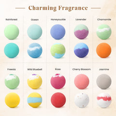 ZenBombs bath bombs fizz and color water with vibrant swirls for a luxurious soak.