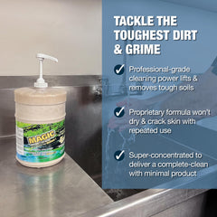 Zenex Magic Hand Soap moisturizes hands during cleanup