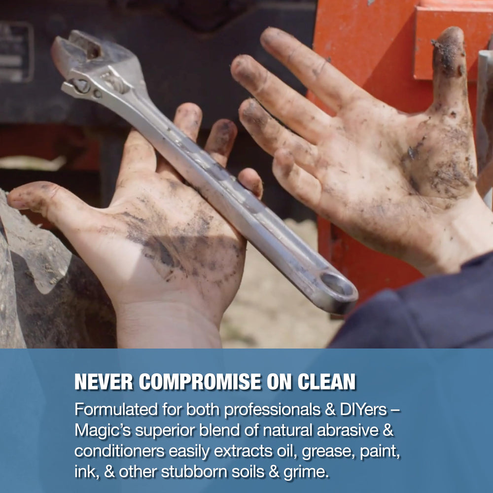 Zenex Magic Hand Soap leaves no greasy residue after washing