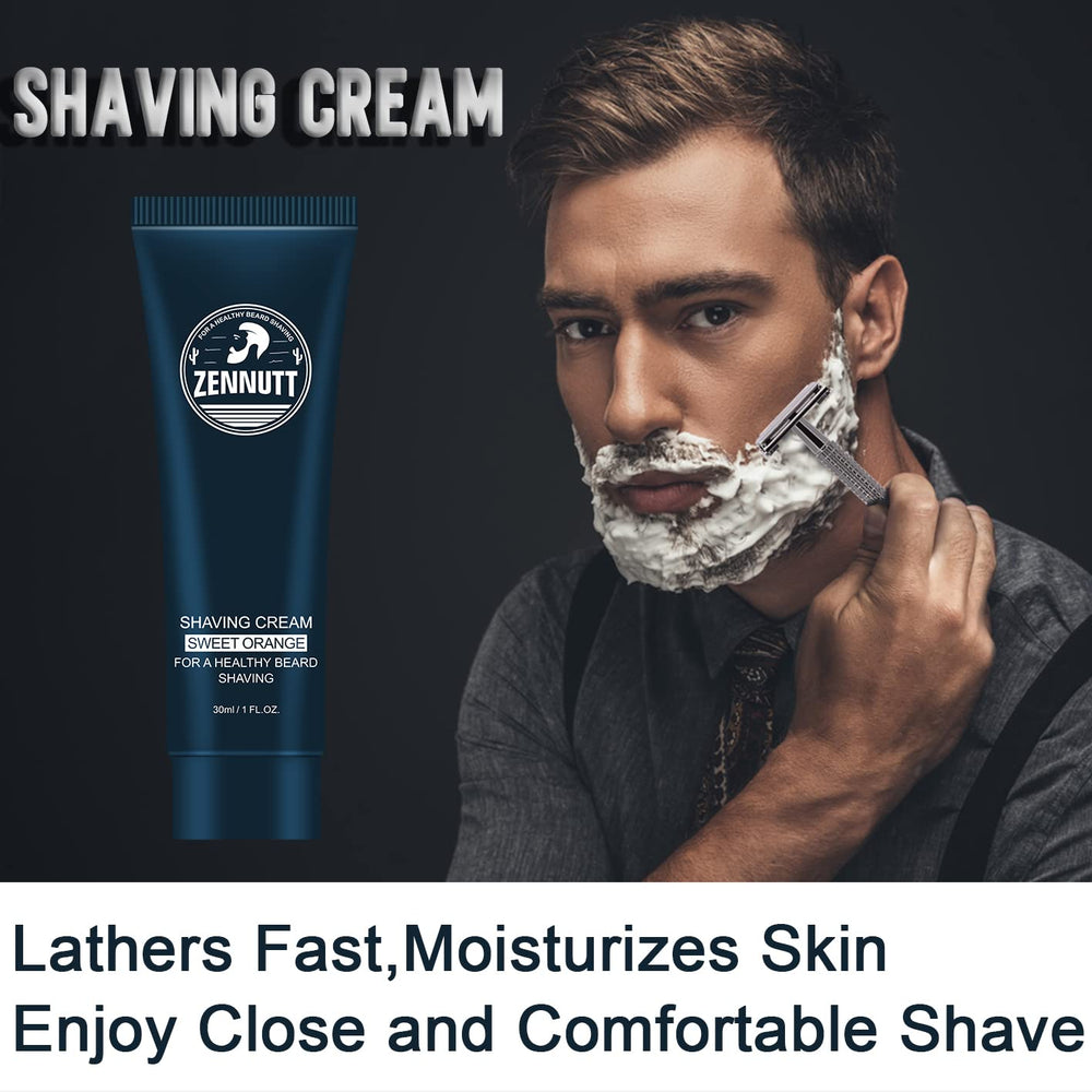 ZENNUTT gift-set unboxing shows complete grooming kit for him.