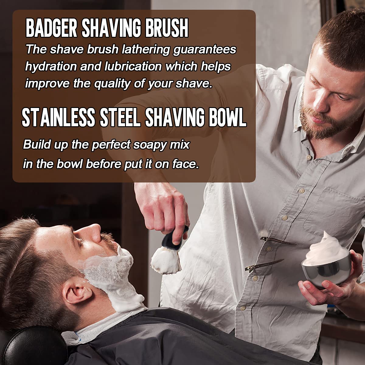 ZENNUTT shaving cream yields soothing, easy-to-apply care for a close shave.
