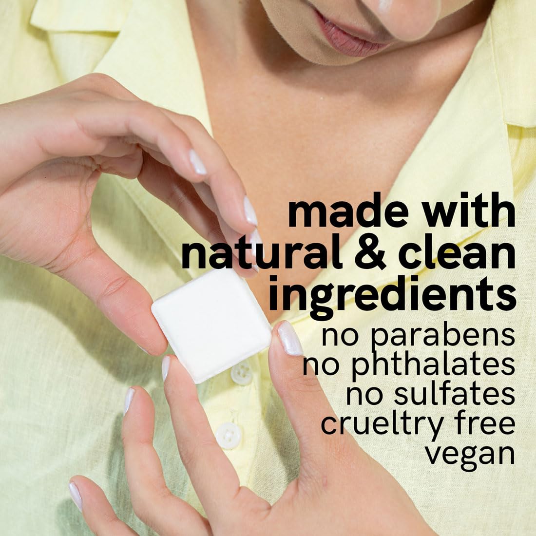 Zensah travel-friendly packaging demonstrates portability for on-the-go showers.
