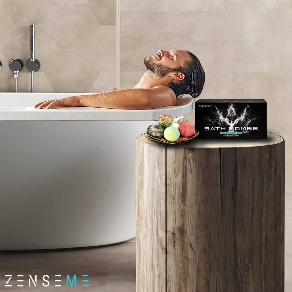 ZenseMe aloe vera bath bomb gentle moisture and softness