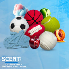 ZenseMe Sports Bath Bombs colorful fizz captures kids attention with vibrant colors and pleasing scents