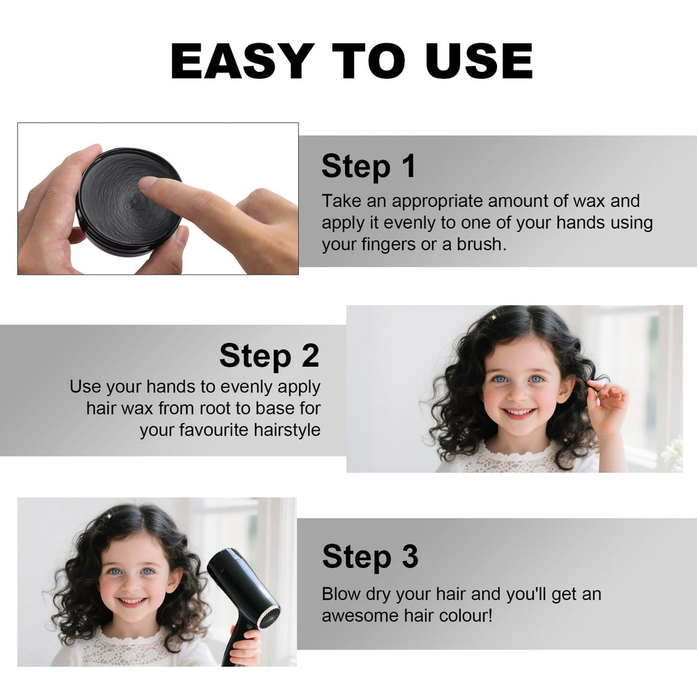 ZENTANMEI wax used for DIY at home styling and savings.