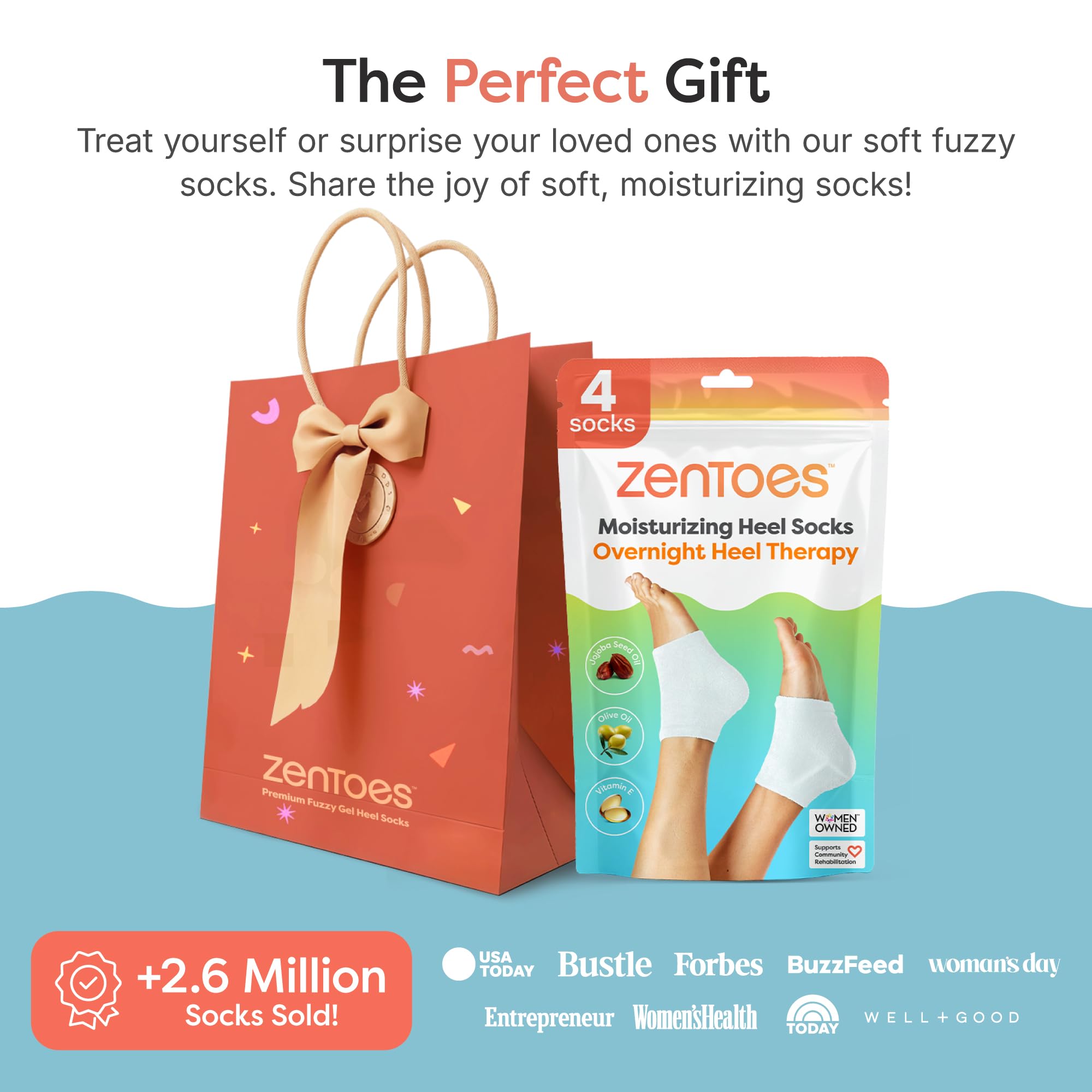 ZenToes at-home pedicure boost promotes spa-like self-care.