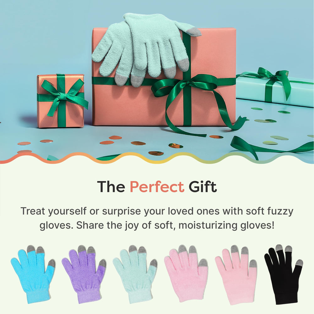 ZenToes Moisturizing Gloves near a night-stand for a soothing bedtime ritual.
