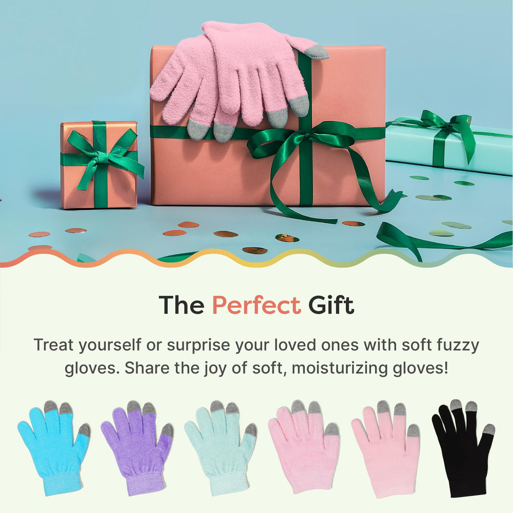 ZenToes Moisturizing Gloves after use yield softer, smoother skin by morning.