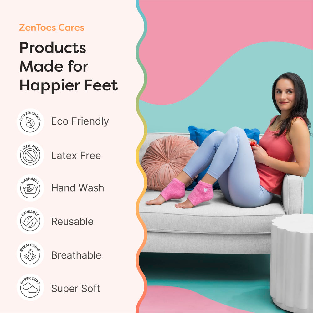 ZenToes Moisturizing Socks as a holiday gift set inclusion