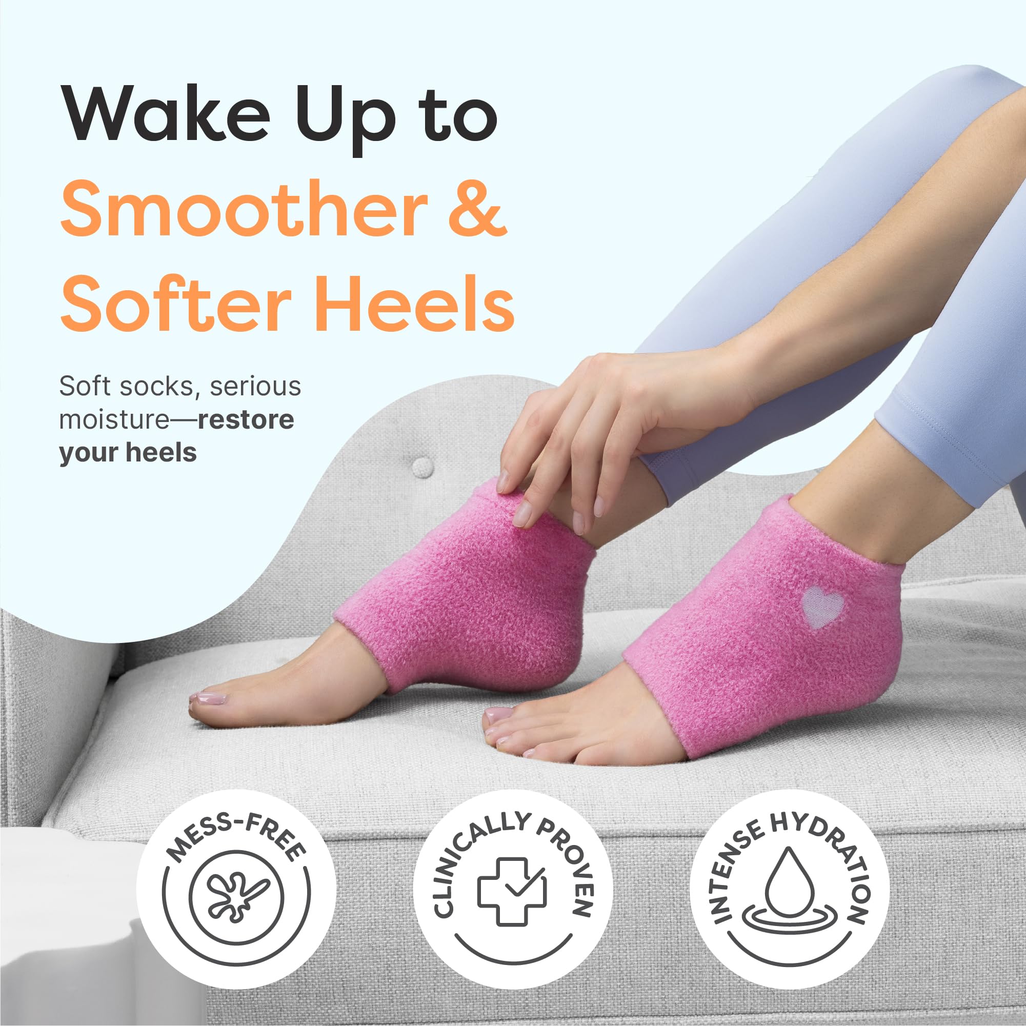 ZenToes Moisturizing Socks open-toe design for bed-time comfort