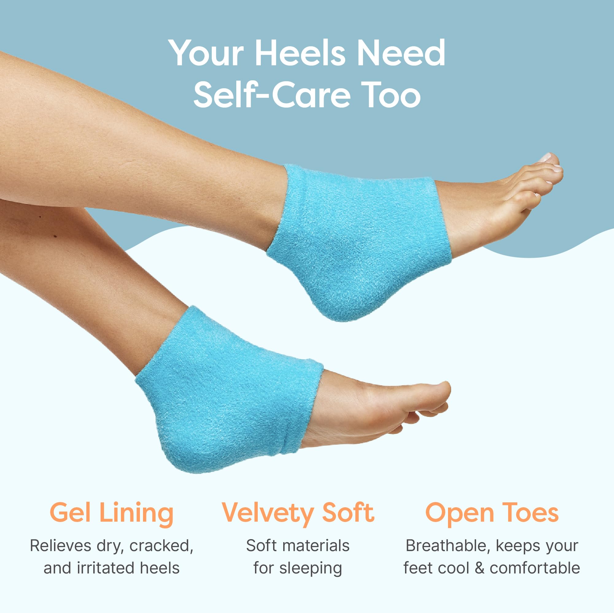 ZenToes overnight spa-treatment socks delivering soothing hydration while you sleep