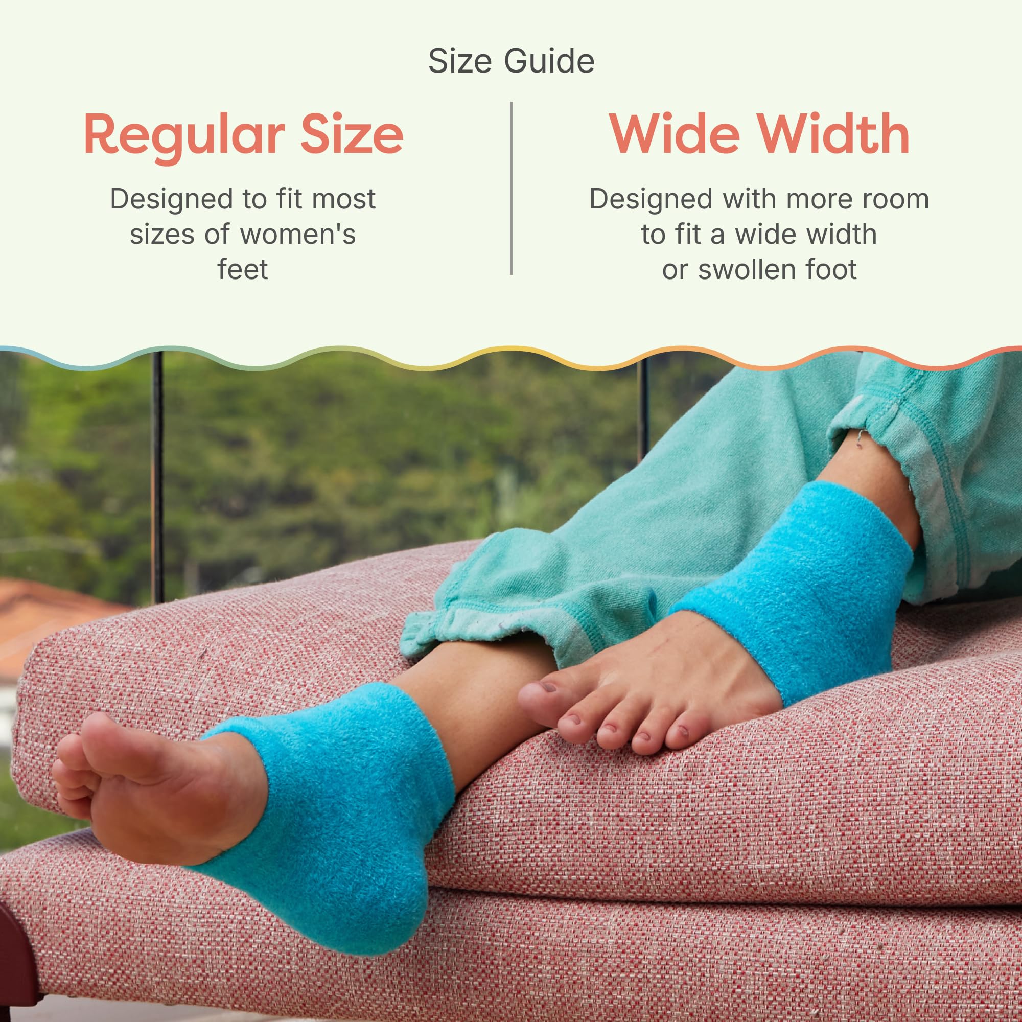 ZenToes regular and wide-width socks for comfortable fit