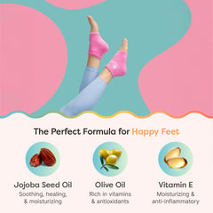 ZenToes Moisturizing Socks are washable and reusable for ongoing foot care