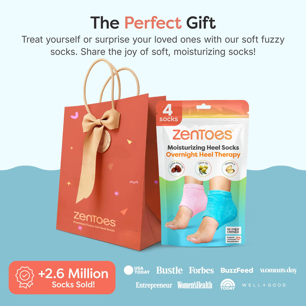 ZenToes moisturizing-socks-wide-width for extra room and comfort.