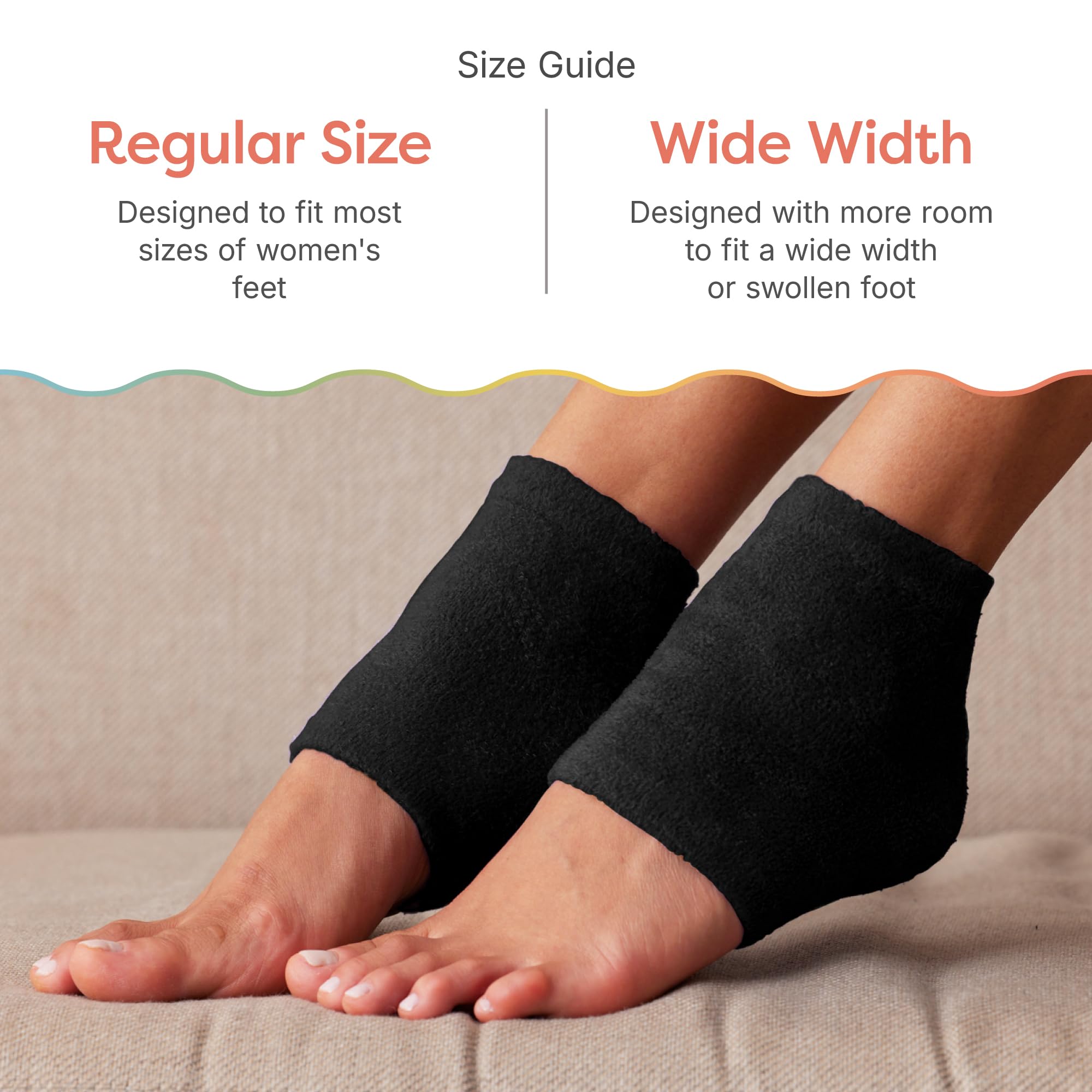 ZenToes night time spa at home socks for relaxing foot care